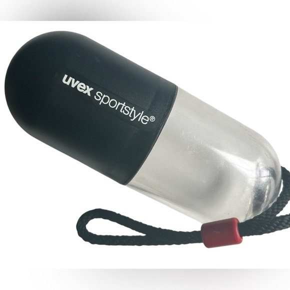 Uvex Sportstyle Waterproof Floating Black and Clear Capsule Case, Glasses, Keys - Picture 2 of 4